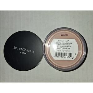 1 Bare Minerals Original Foundation Powder SPF 15 Medium 10 8g / 0.28 oz